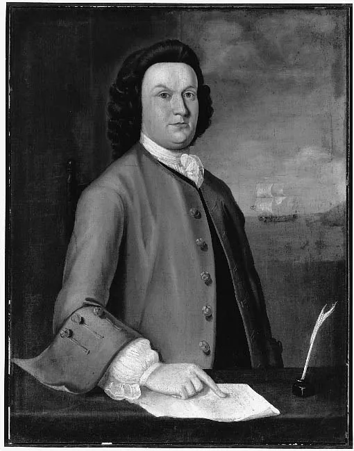 John Langdon, by John Greenwood, oil, 1748
