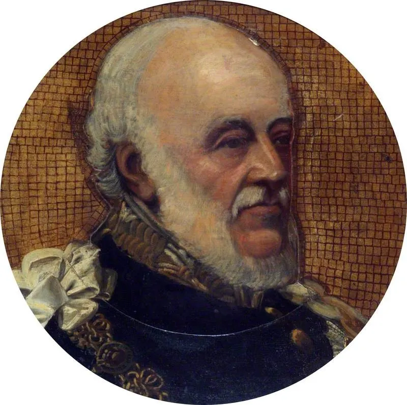 The Marquis of Salisbury (1791–1868), by John Griffiths, oil, 1865