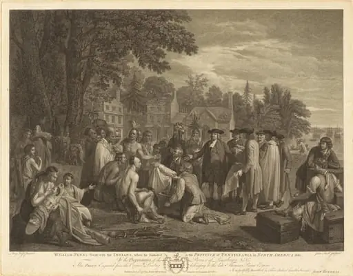 William Penn's Treaty with the Indians, by John Hall
