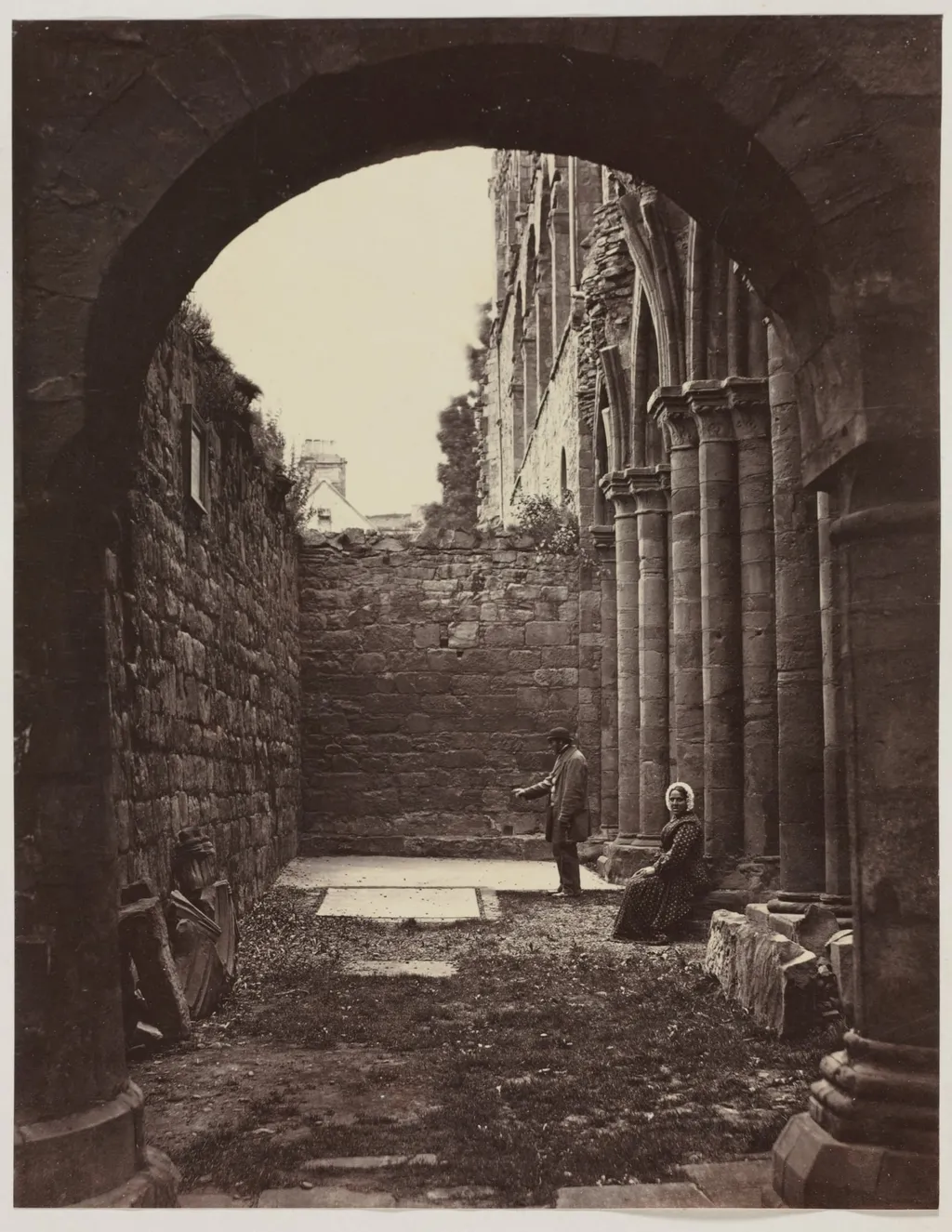 L.D. Campbell's Tomb (verso), by John Hamilton Craigie, 1861