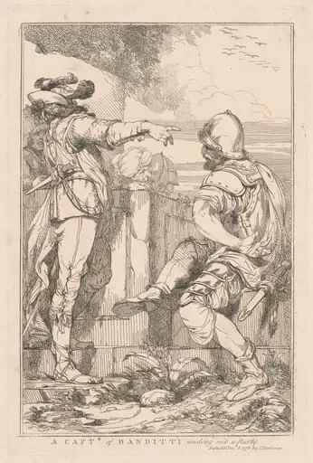 A Captain of Banditti, by John Hamilton Mortimer