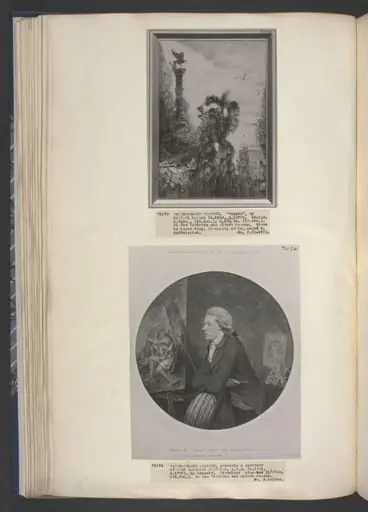 Portrait of a painter, by John Hamilton Mortimer