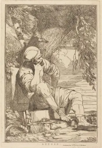 Reposo, by John Hamilton Mortimer