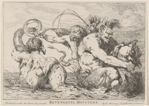 Revengeful Monsters, by John Hamilton Mortimer