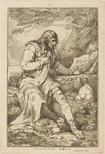 Salvator Rosa, by John Hamilton Mortimer