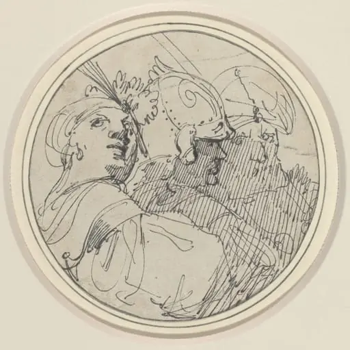 Three Oriental Heads, by John Hamilton Mortimer