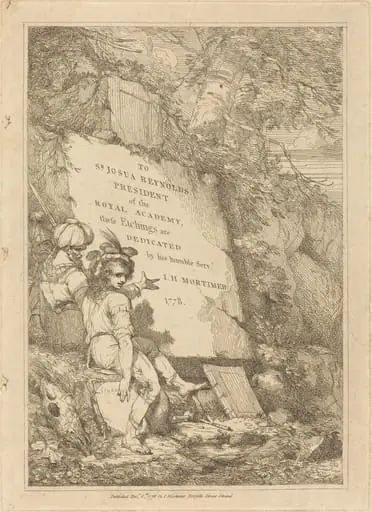 Title Page, by John Hamilton Mortimer