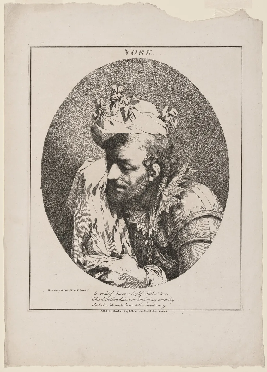 York, by John Hamilton Mortimer, ink, 1776