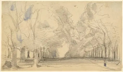 Avenue of Trees, by John Hayter