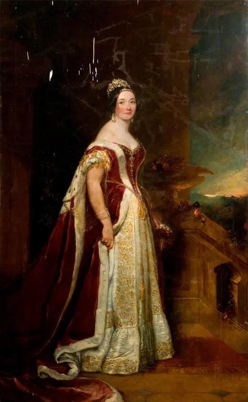 Viscountess Dungannon (d.1880), by John Hayter, oil, 1839