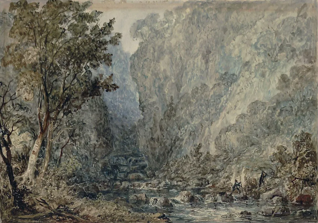 The Daryles, Ireland, by John Henderson Grieve, watercolor, 1850