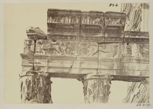 Sculptures - Frieze of the Temple of Antonius and Faustina, A.D. 138., by John Henry Parker