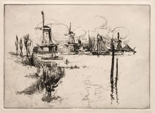 Dordrecht, by John Henry Twachtman
