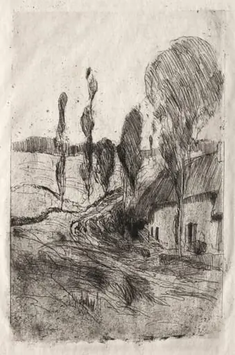 French Landscape, by John Henry Twachtman