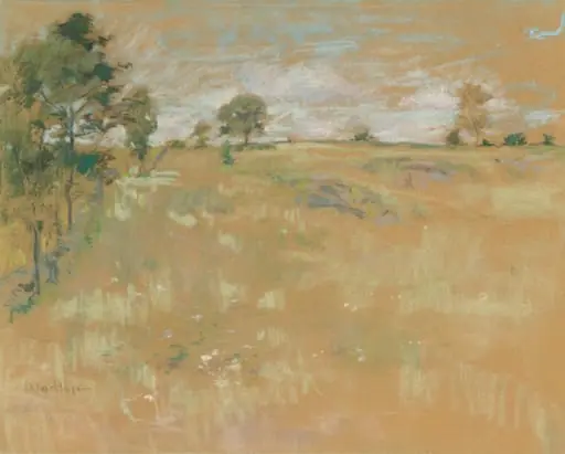 Pastures, Branchville, Connecticut, by John Henry Twachtman