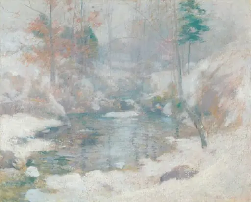 Winter Harmony, by John Henry Twachtman