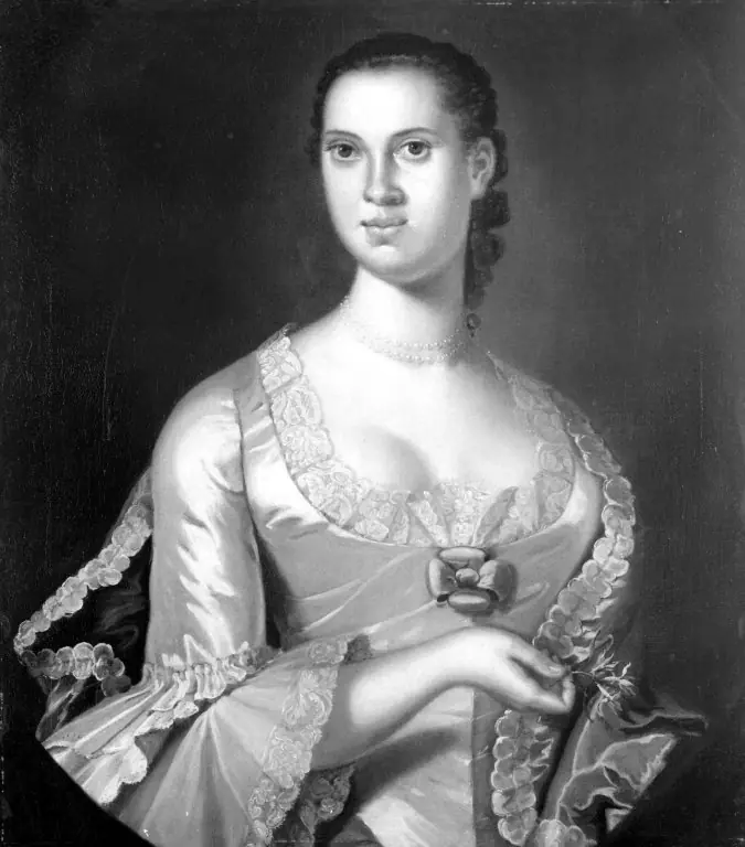 Mrs. Elizabeth Smith (née Elizabeth Chew), by John Hesselius