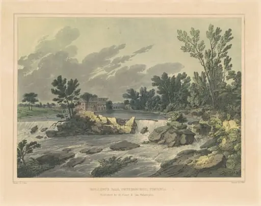 Bolling's Dam, Petersburgh, Virginia, by John Hill