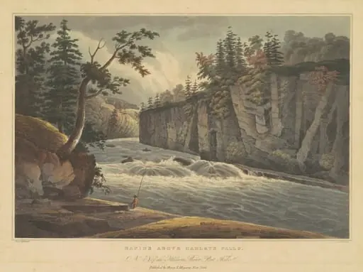 Rapids Above Hadley's Falls, by John Hill
