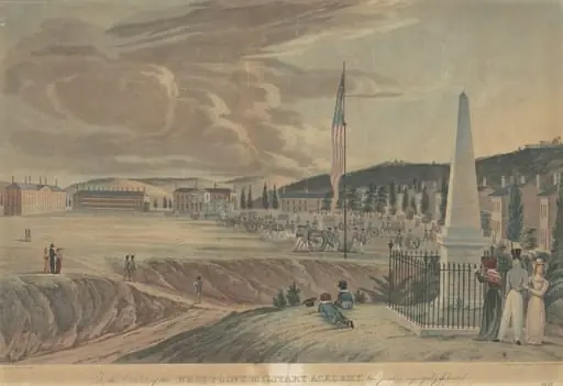 United States Military Academy, Looking South, by John Hill