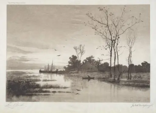 Shrewsbury River, by John Hill Millspaugh