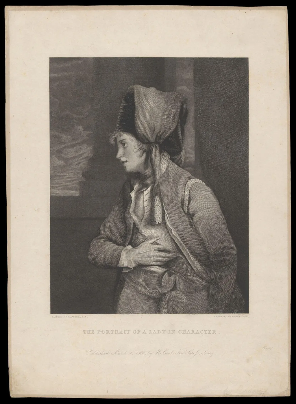H Beard Print Collection, by John Hoppner, 1