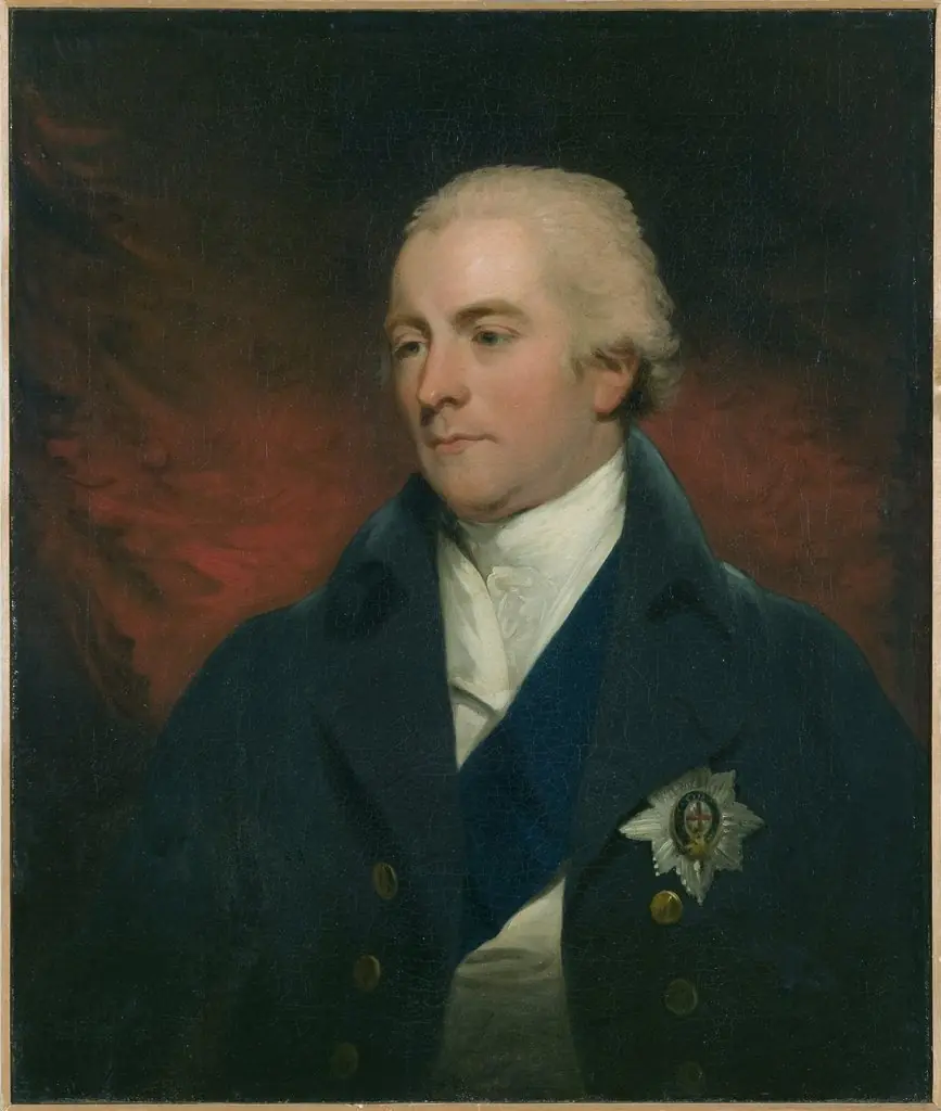 Portrait of Count George Spencer (2nd) (1758-1834), by John Hoppner