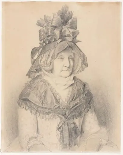 Portrait of Mrs Delany, born Granville, by John Hoppner