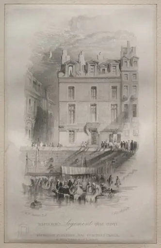 Napoleon's Logement, Quai Conti, by John Horsburgh