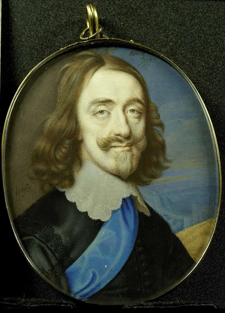 Portrait of Charles I, king of England, by John Hoskins
