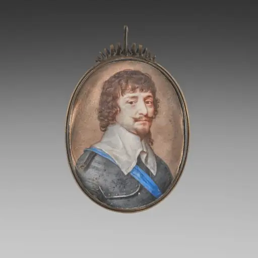 Portrait of Frederick V, Elector Palatine, King of Bohemia, by John Hoskins