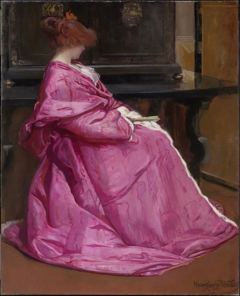Le Domino Rose, by John Humphreys Johnston