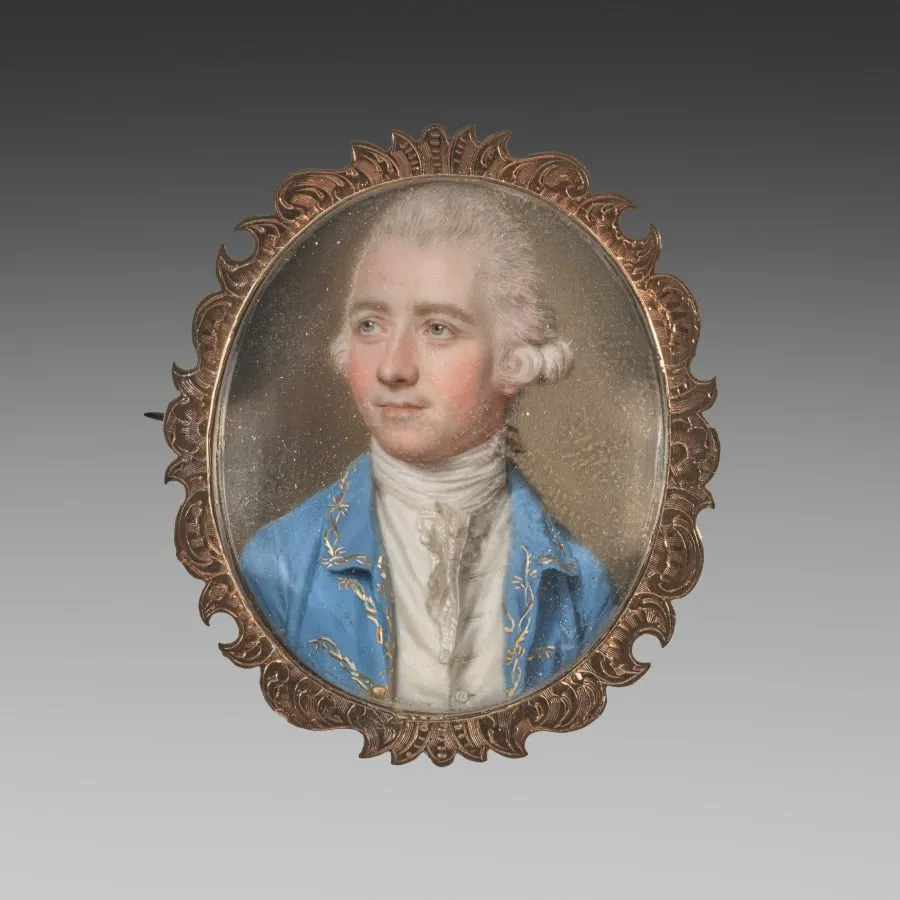 Portrait of a Man, Possibly Sir Soulden Lawrence, by John I Smart, unspecified, 1770