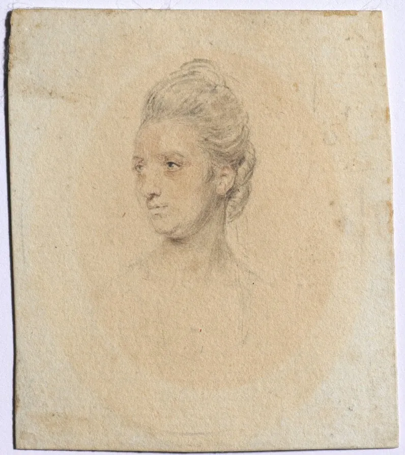 Portrait of a Woman, by John I Smart, unspecified, 1772