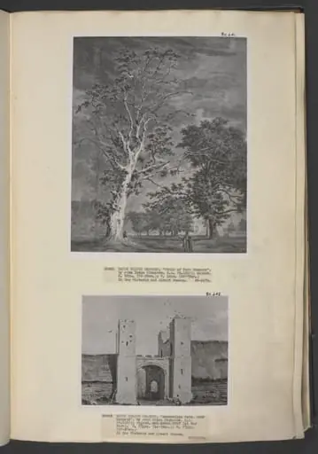 Study of park scenery, by John Inigo Richards