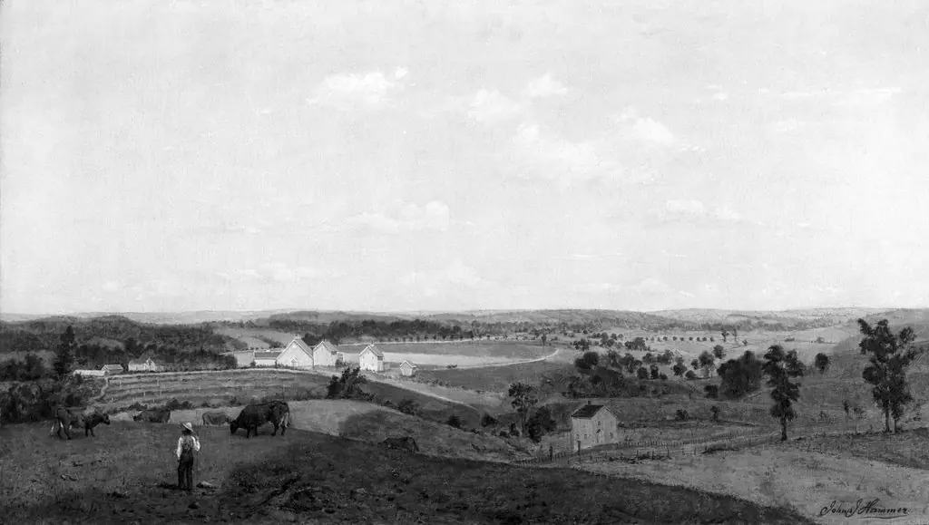 A Peaceful Day in the Mohawk Valley, by John J. Hammer