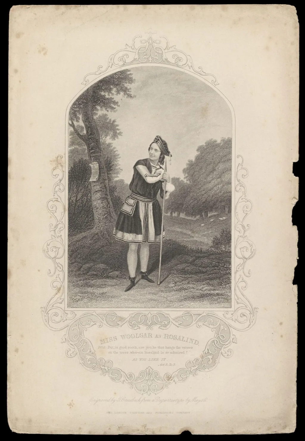 H Beard Print Collection, by John Jabez Edwin Mayall, 1800