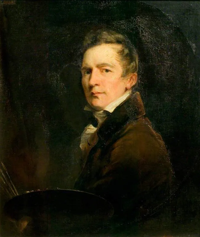 Self Portrait, by John Jackson, oil, 1814