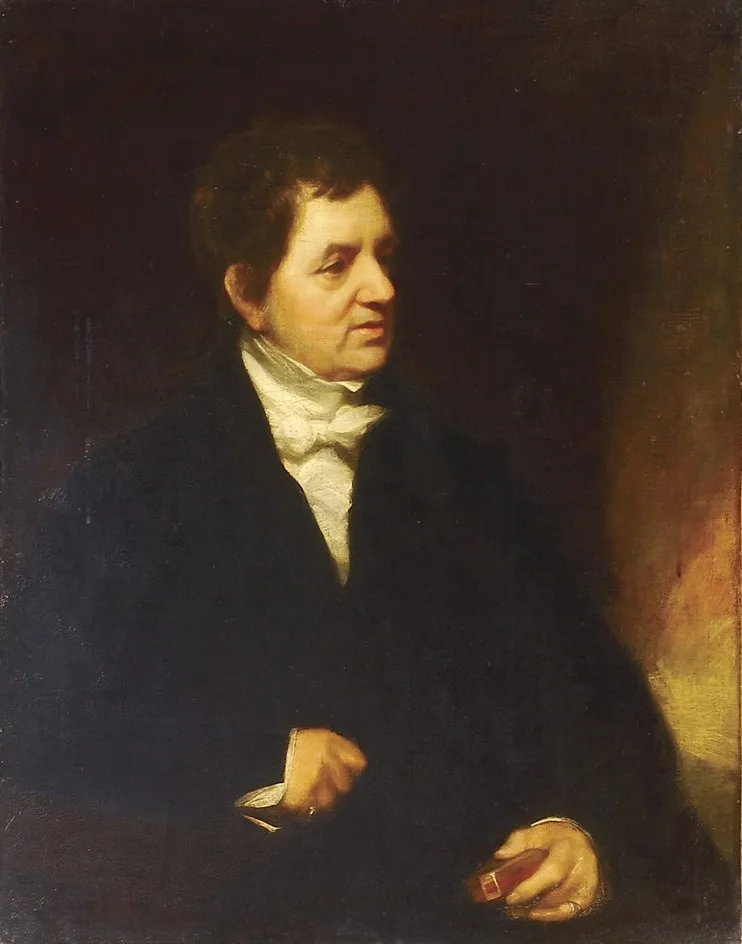Sir William Beechey, by John Jackson, oil, 1814