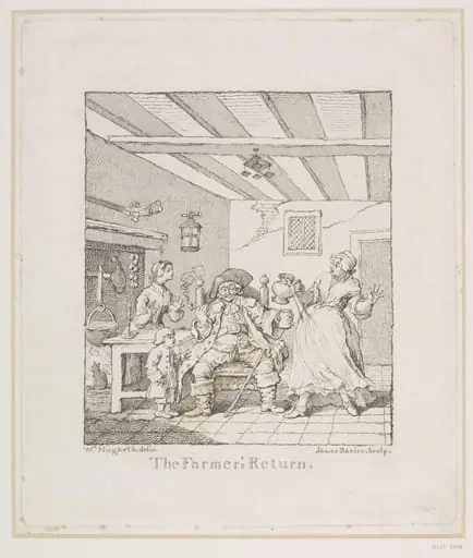The Farmer's Return, by John James Basire