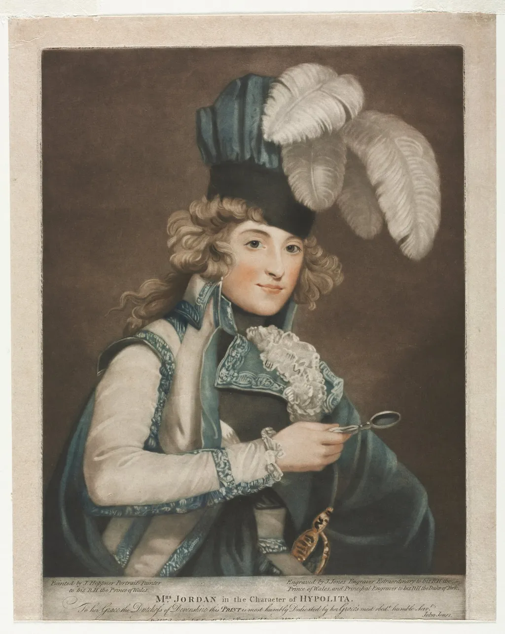 Dorothy Jordan, by John Jones, 1791