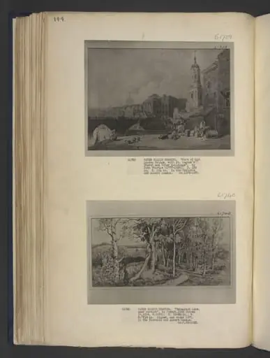Telegraph Lane, near Norwich, by John Joseph Cotman