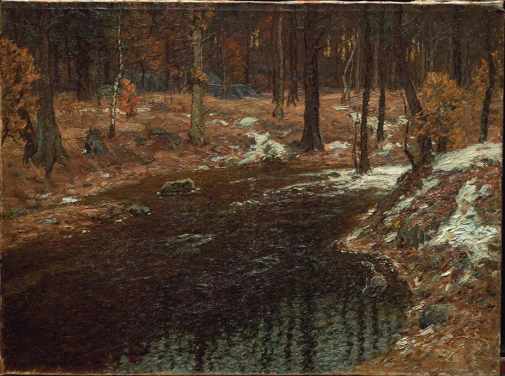 Breaking Up of Winter, by John Joseph Enneking