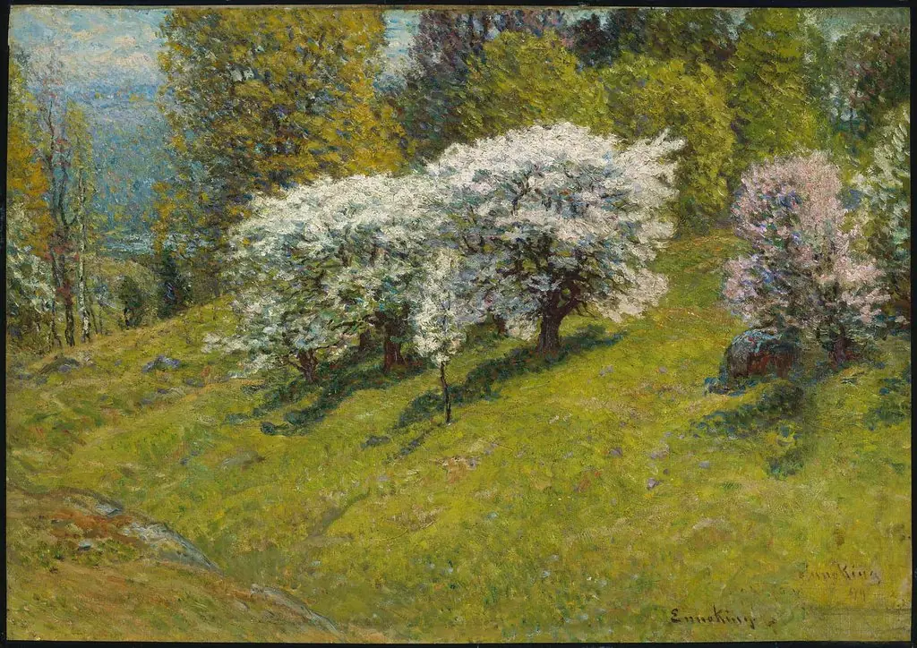 Spring Hillside, by John Joseph Enneking