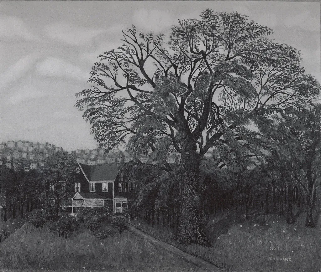 The Old Elm, by John Kane, oil, 1927