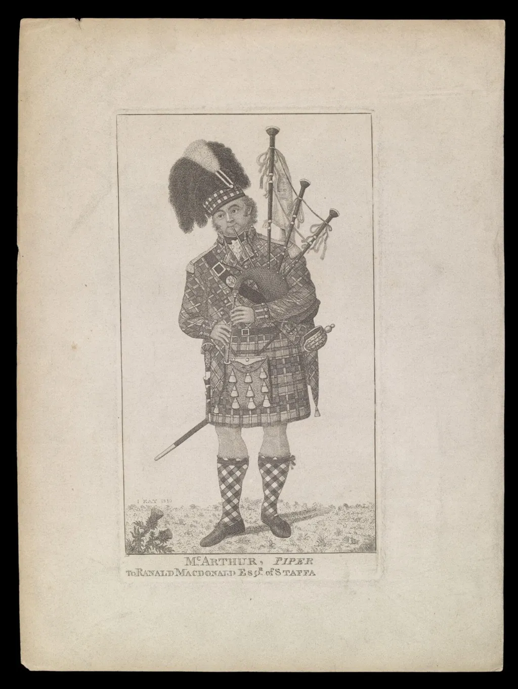 H Beard Print Collection, by John Kay, 1810