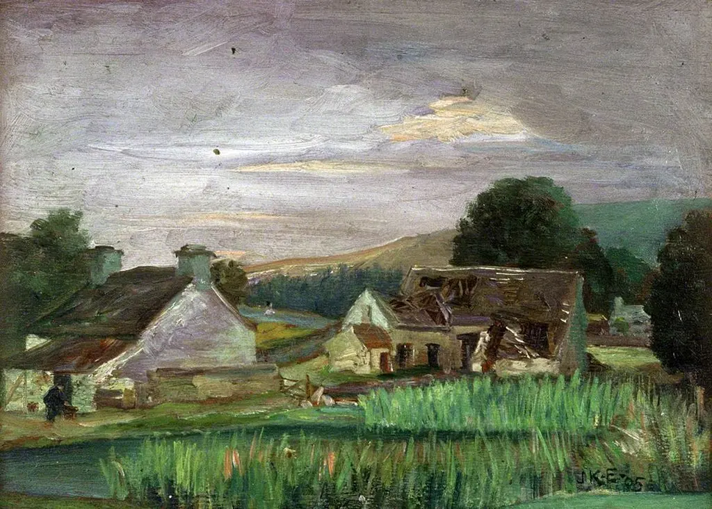 Farm Buildings, by John Kelt Edwards