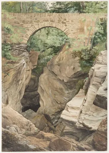 Rumbling Bridge, near Dunkeld, by John Kennedy