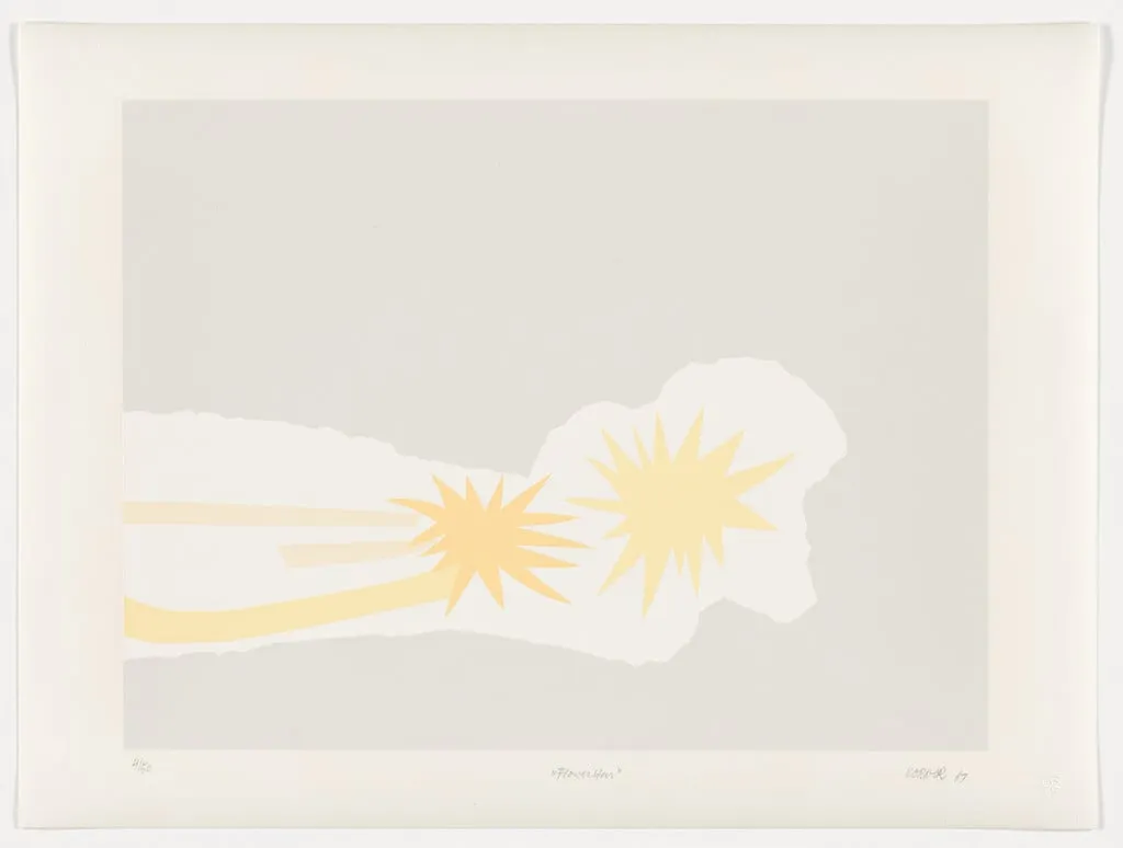 Untitled, by John Korner, ink, 1967