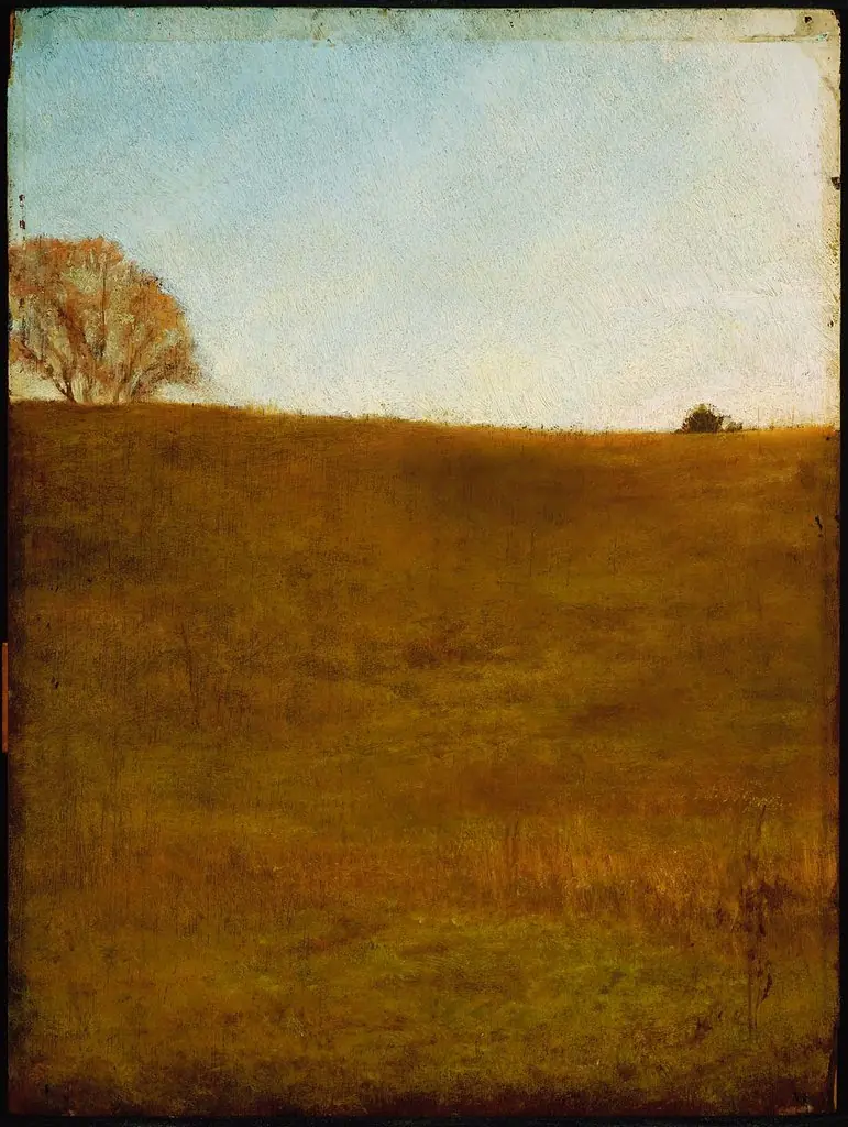Autumn: October. Hillside, Noonday, Glen Cove, Long Island, by John La Farge